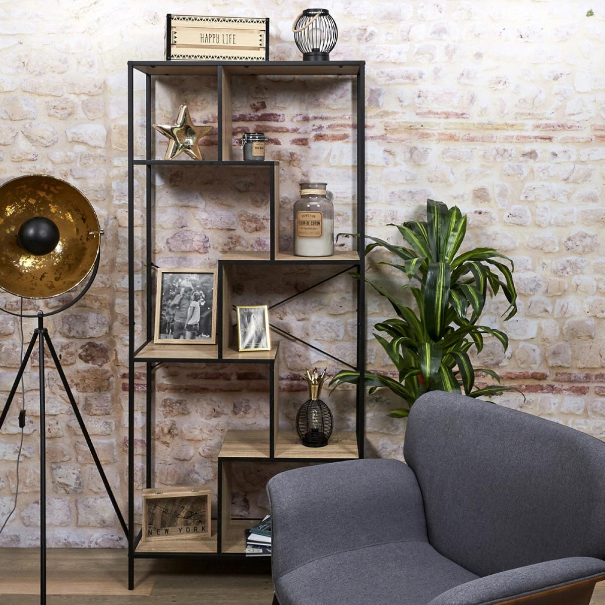 Estantería 80x30x180 cm edison