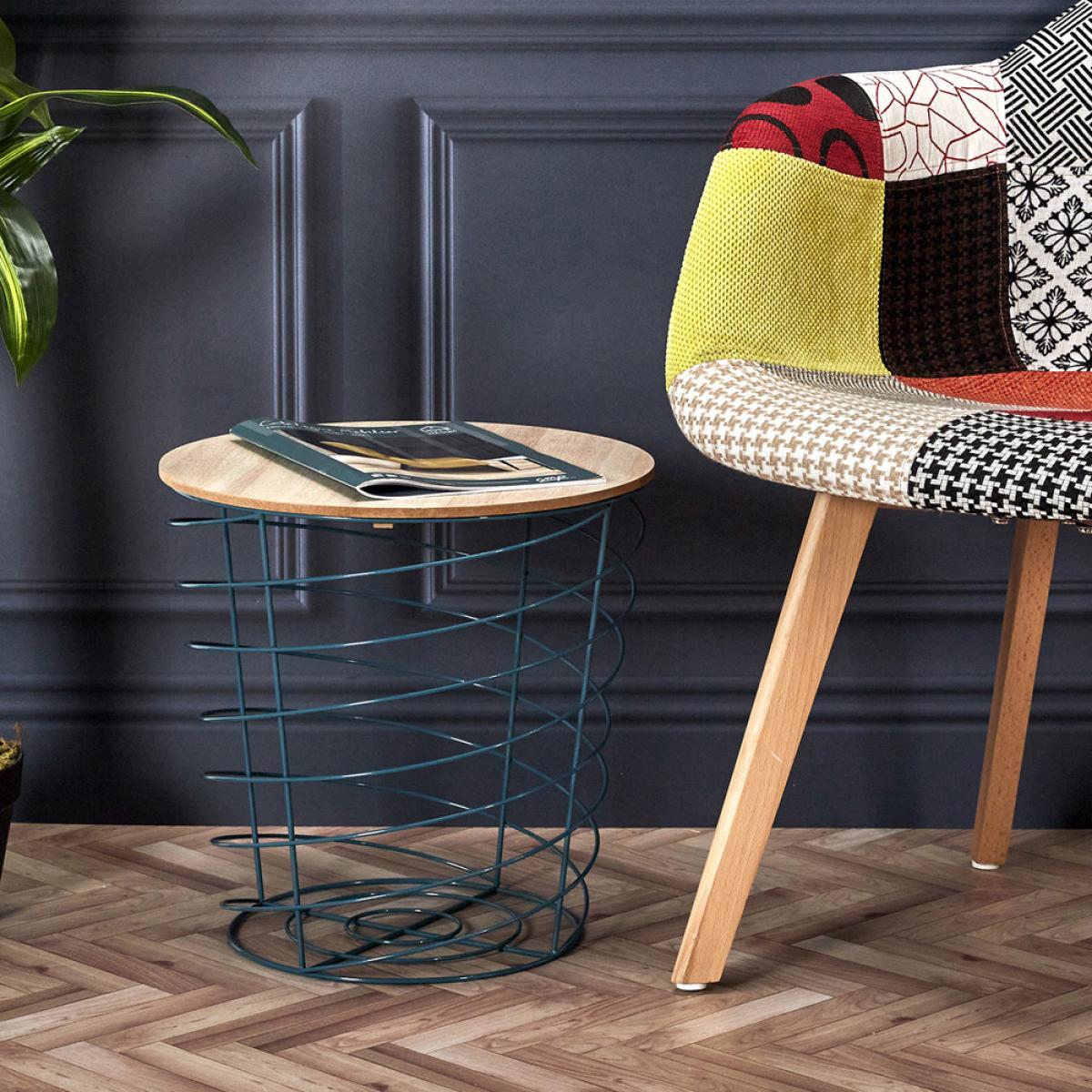 Mesa varilla cyclone azul