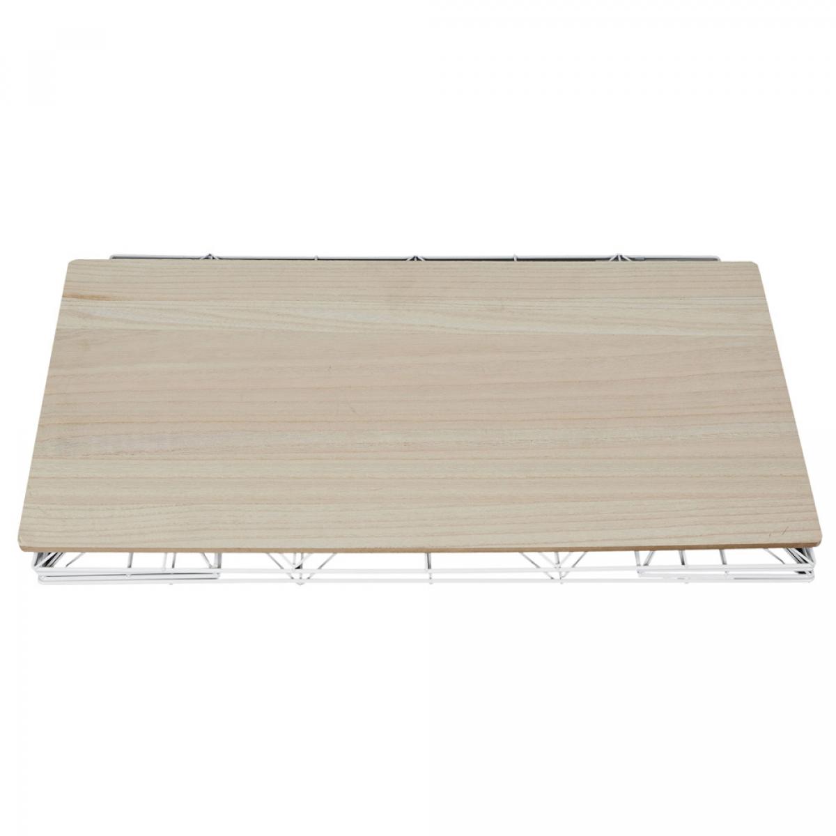 Mesa varilla plegable blanca