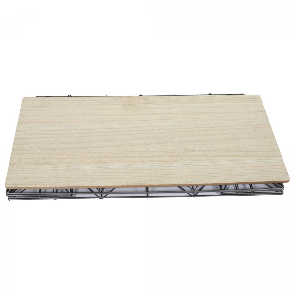 Mesa varilla plegable gris