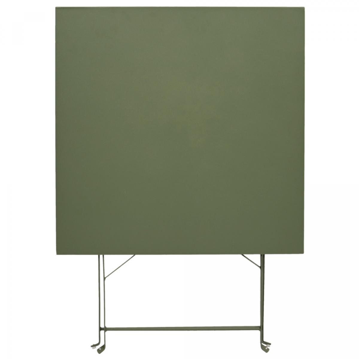 Mesa plegable 70x70x71 cm verd