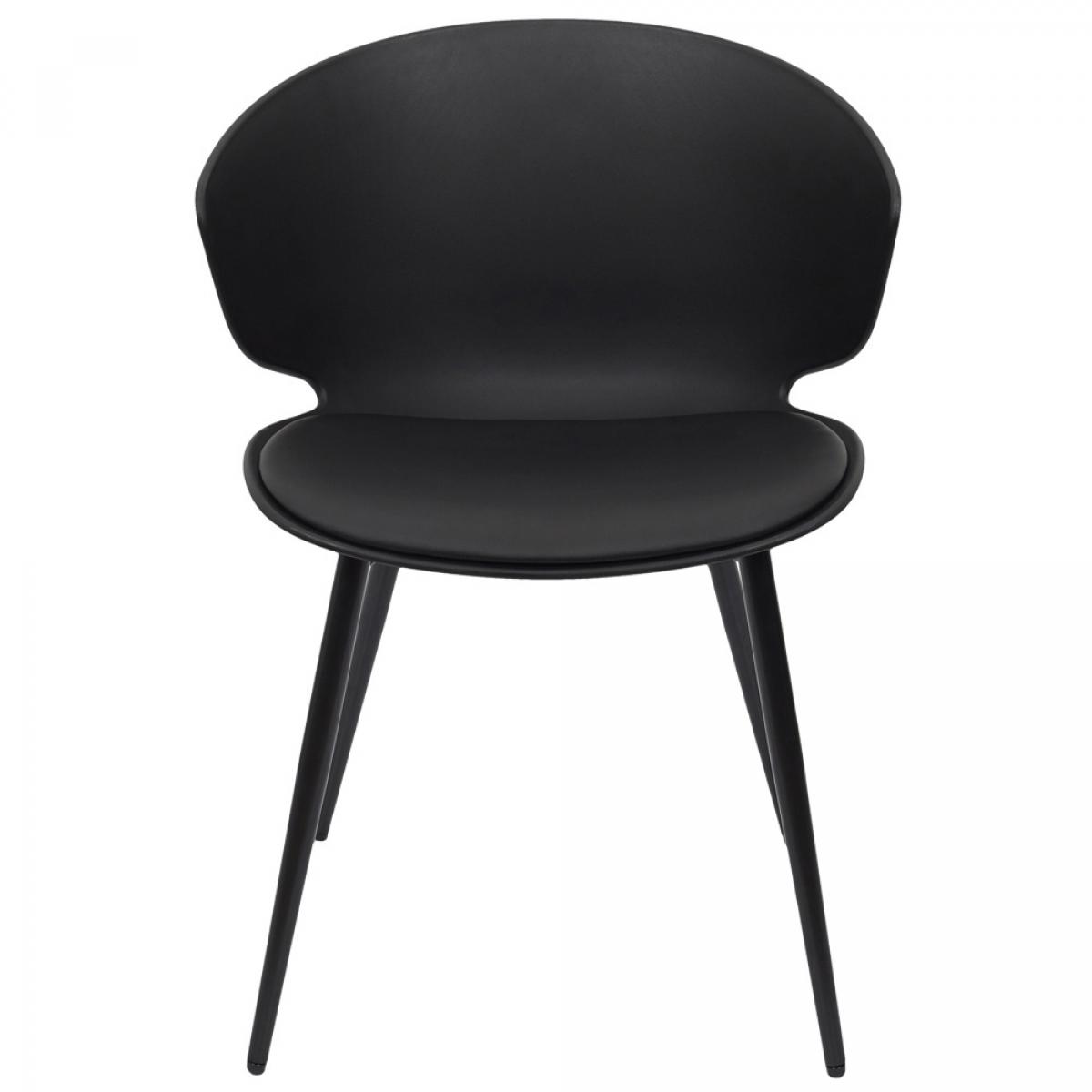 Set 2 sillas negra brighton