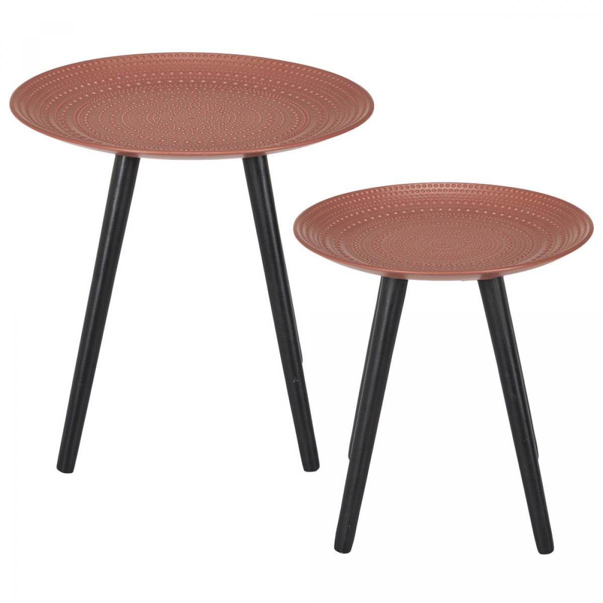 Set 2 mesas nido crelieve ocr