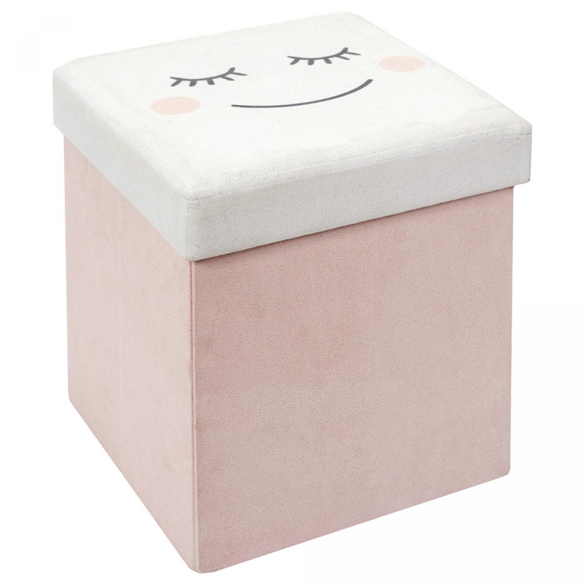 Caja puf plegable luna