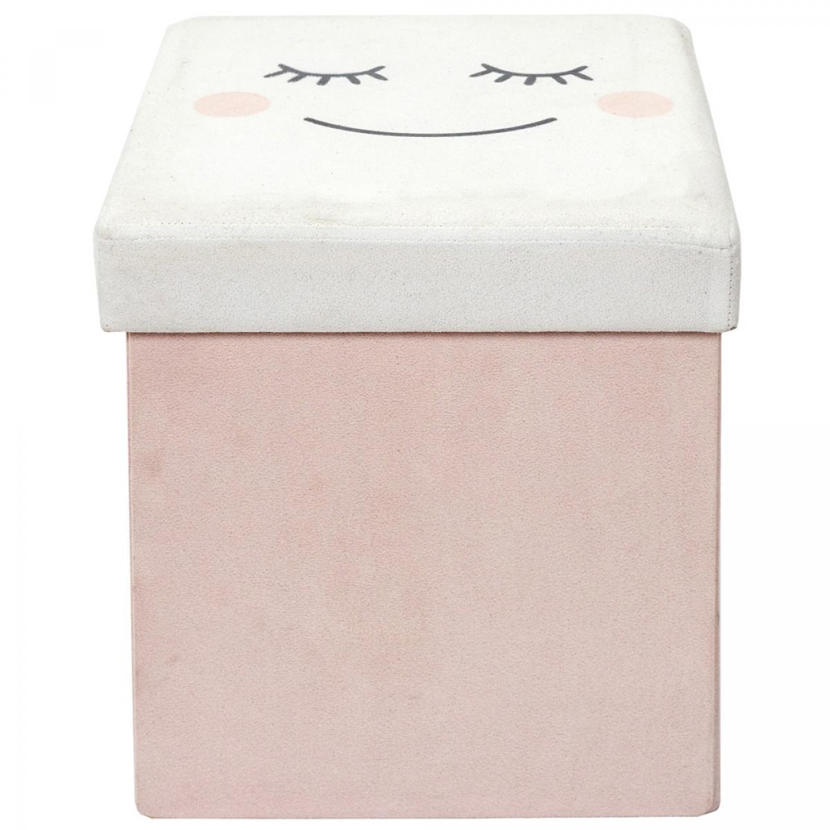 Caja puf plegable luna