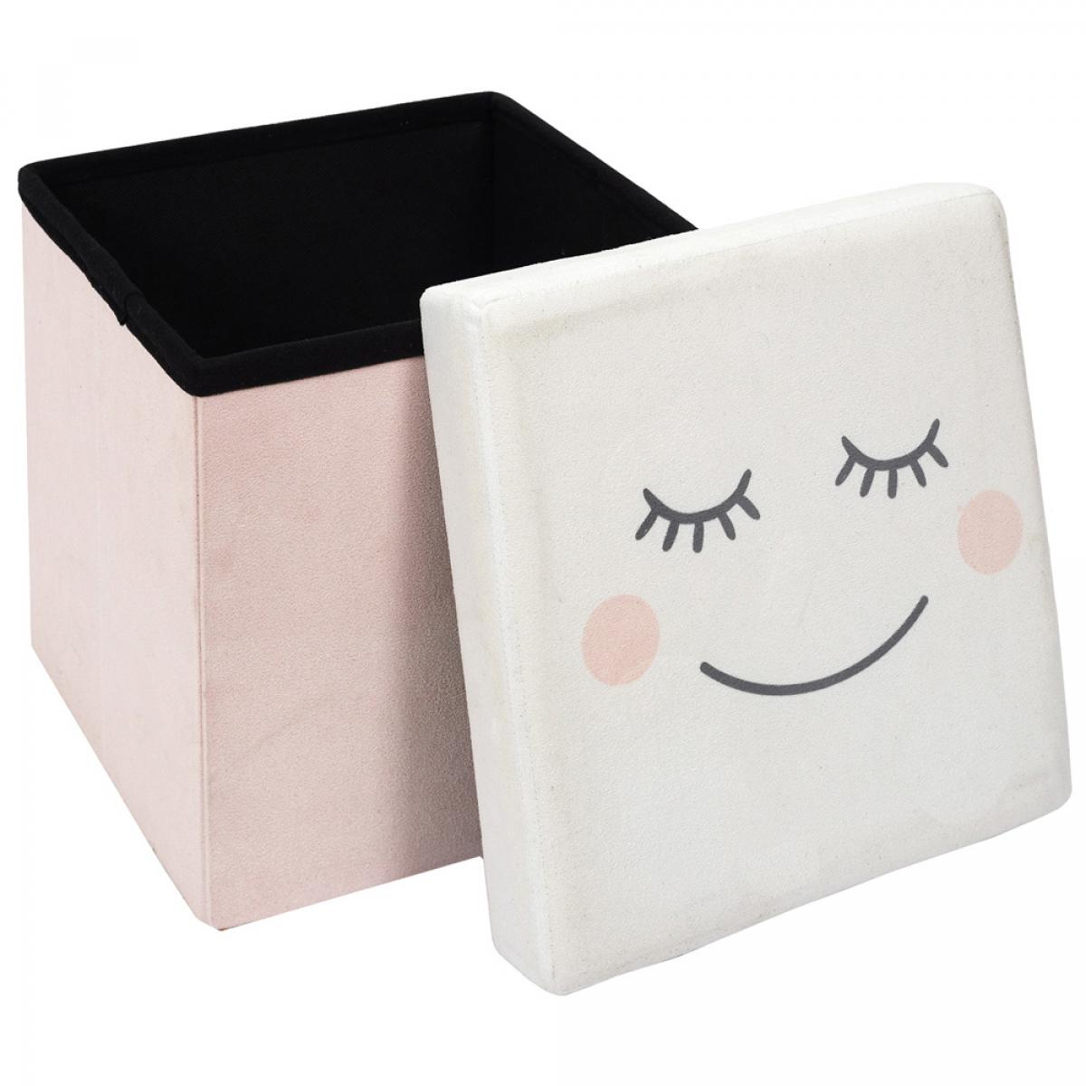 Caja puf plegable luna