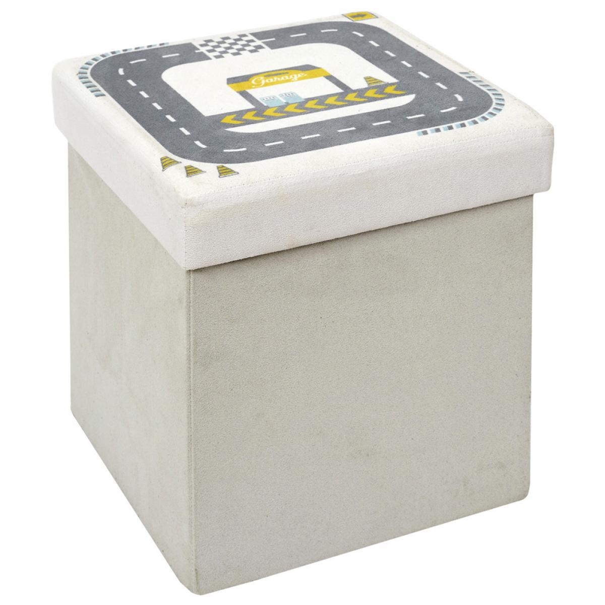 Caja puf plegable circuito