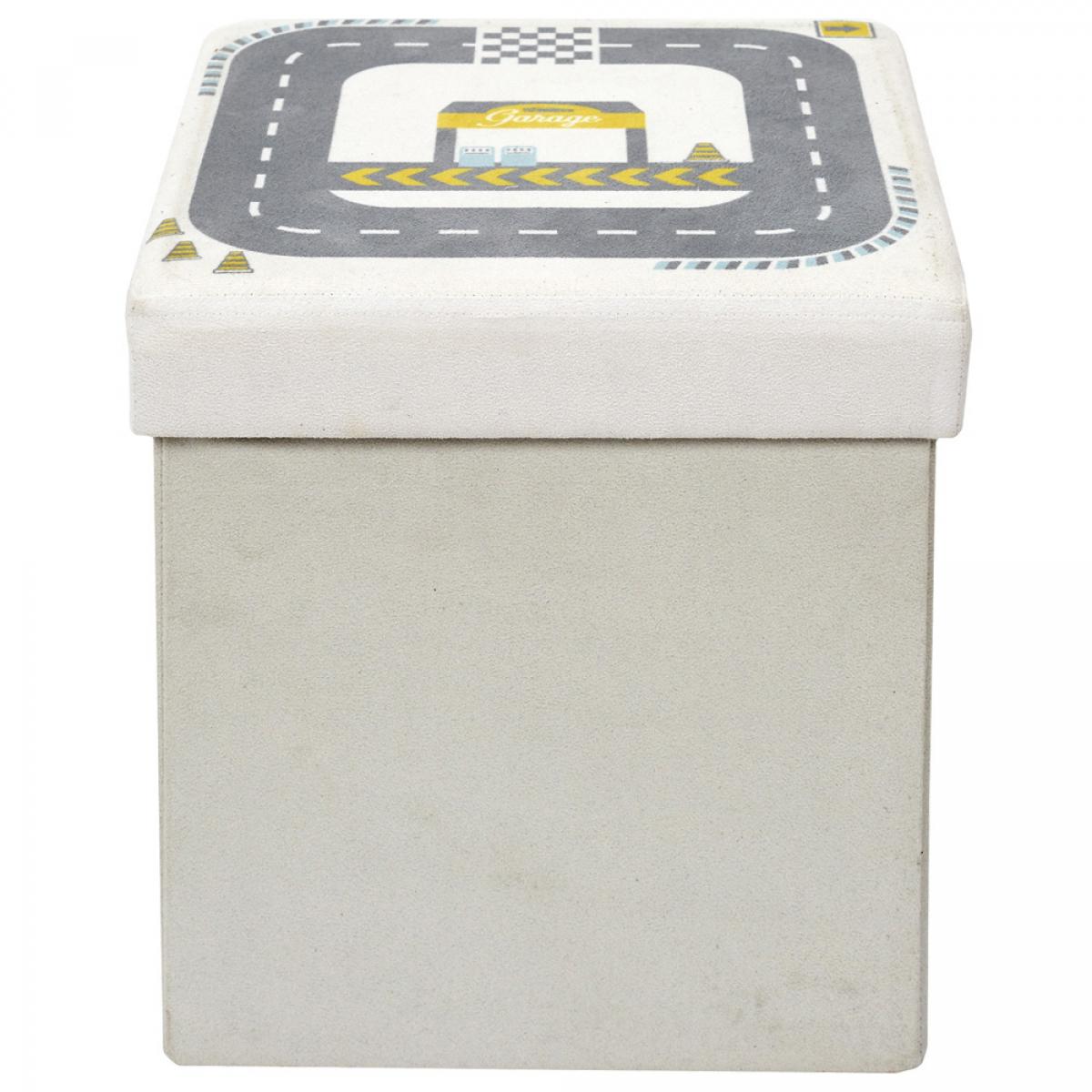 Caja puf plegable circuito