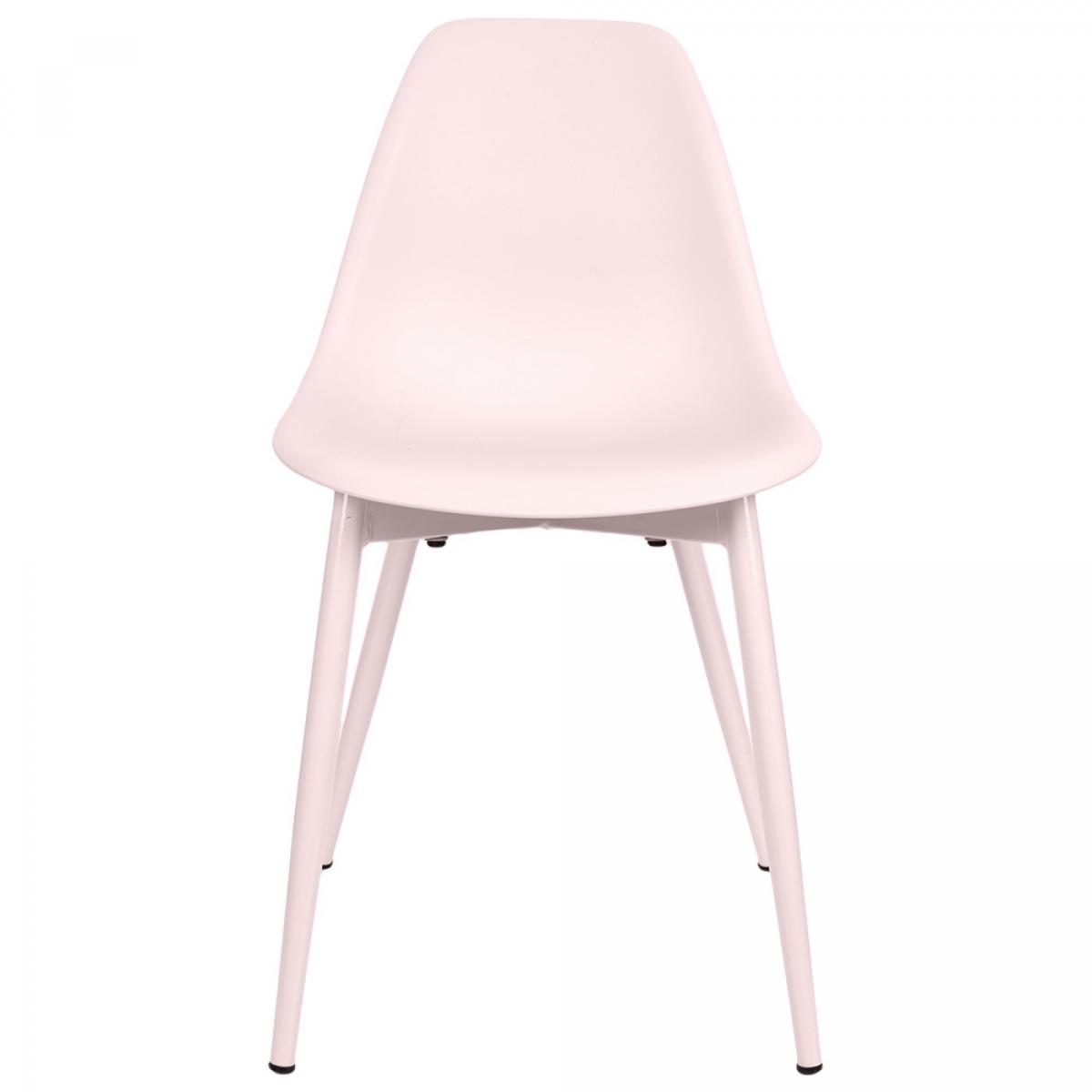 Set 4 sillas infantiles rosa