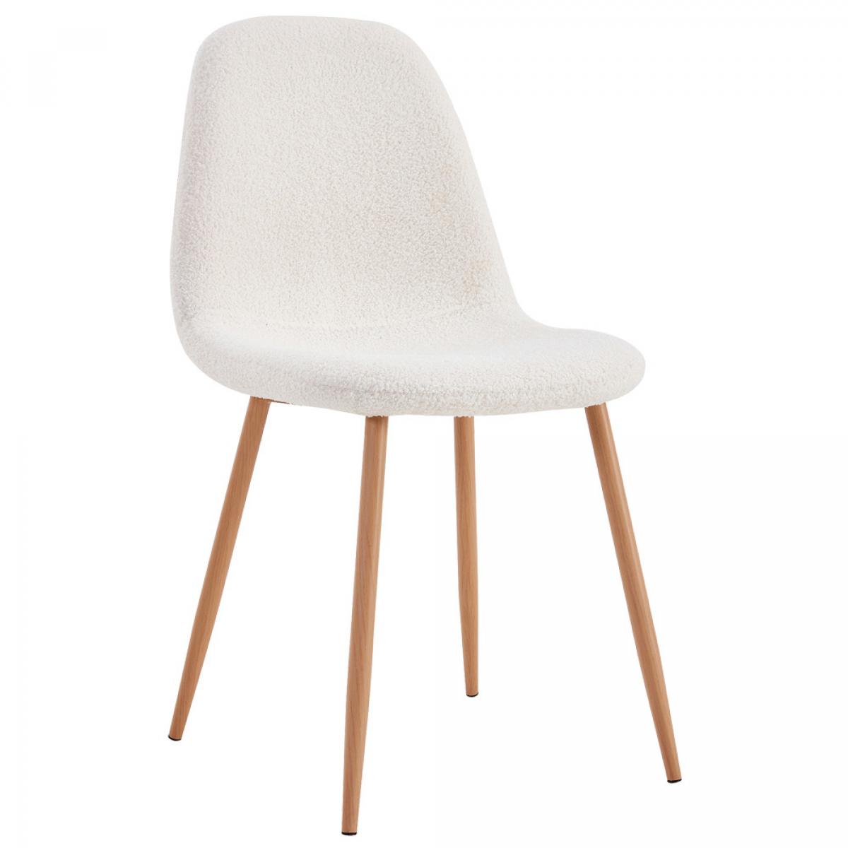 Set 4 sillas tapizado rizo freya