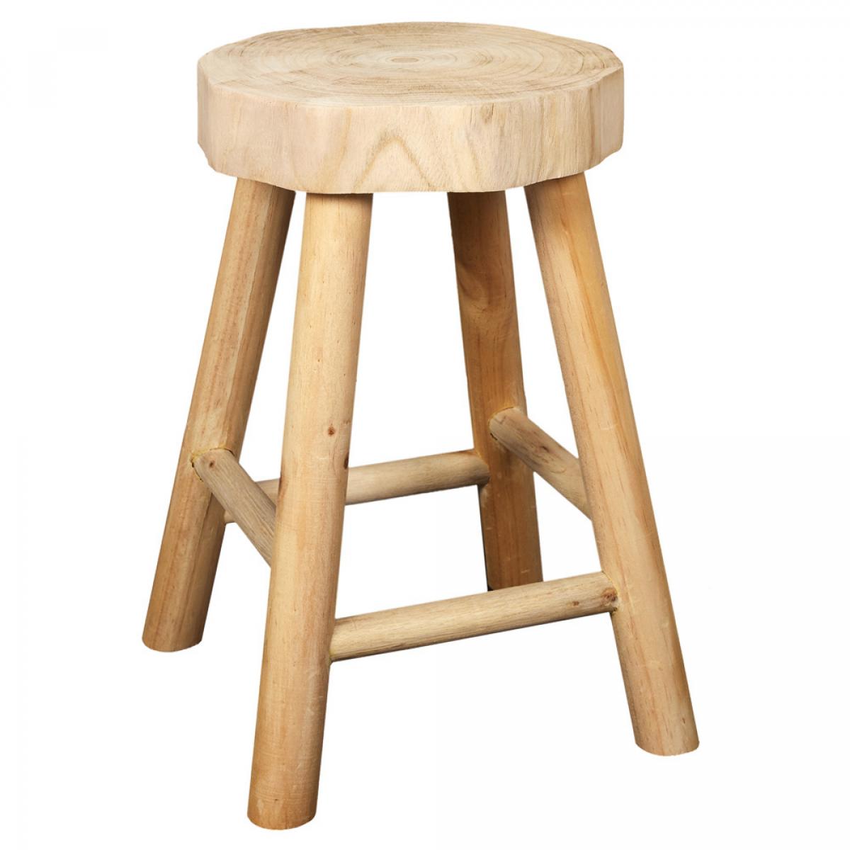 Set 2 taburetes harald d.26 h.40 cm