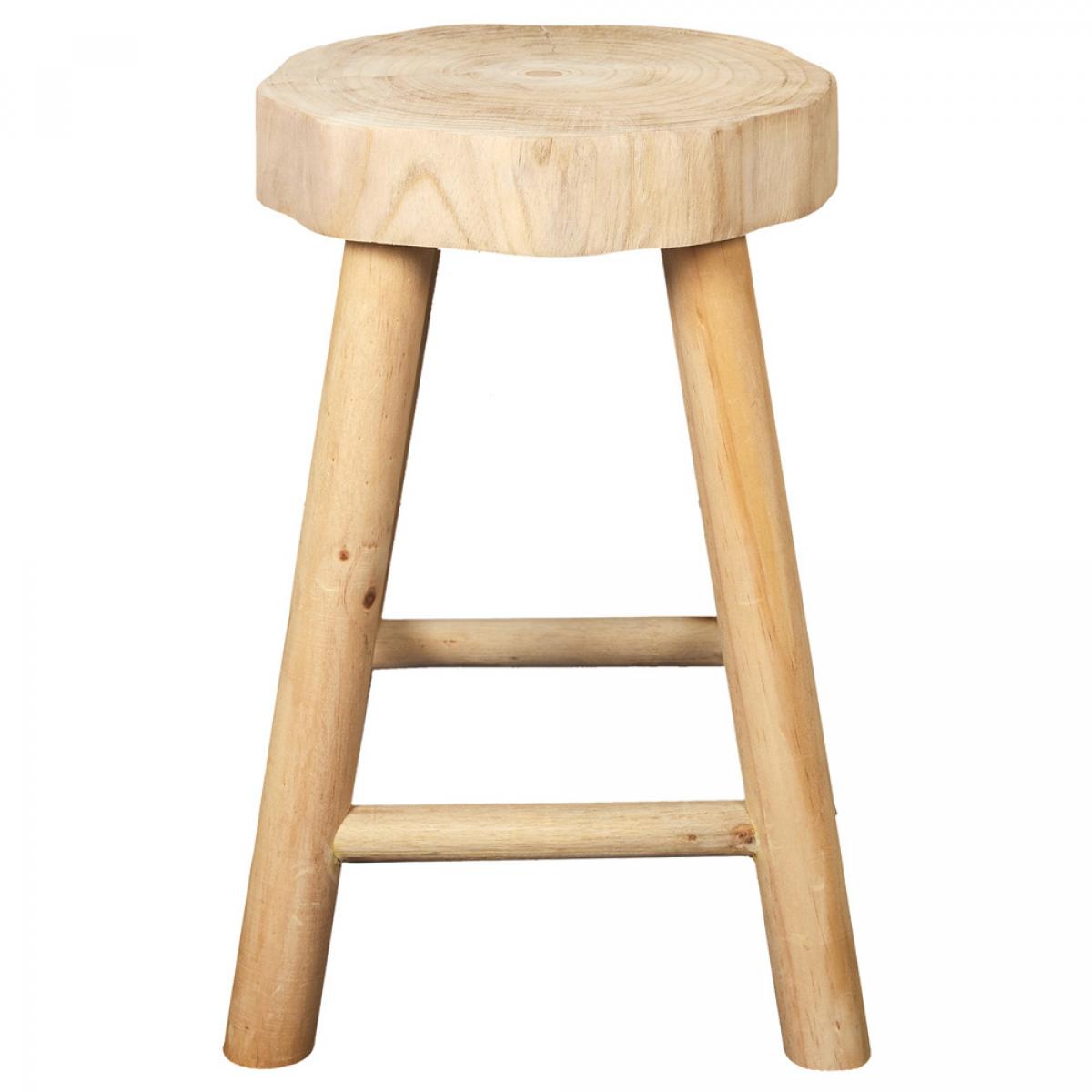 Set 2 taburetes harald d.26 h.40 cm