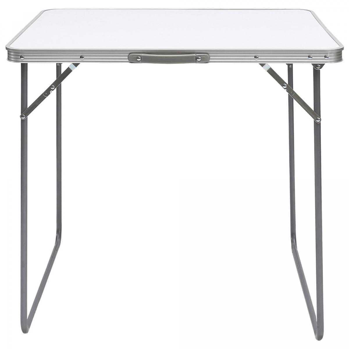 Mesa plegable 80x60 cm blanca