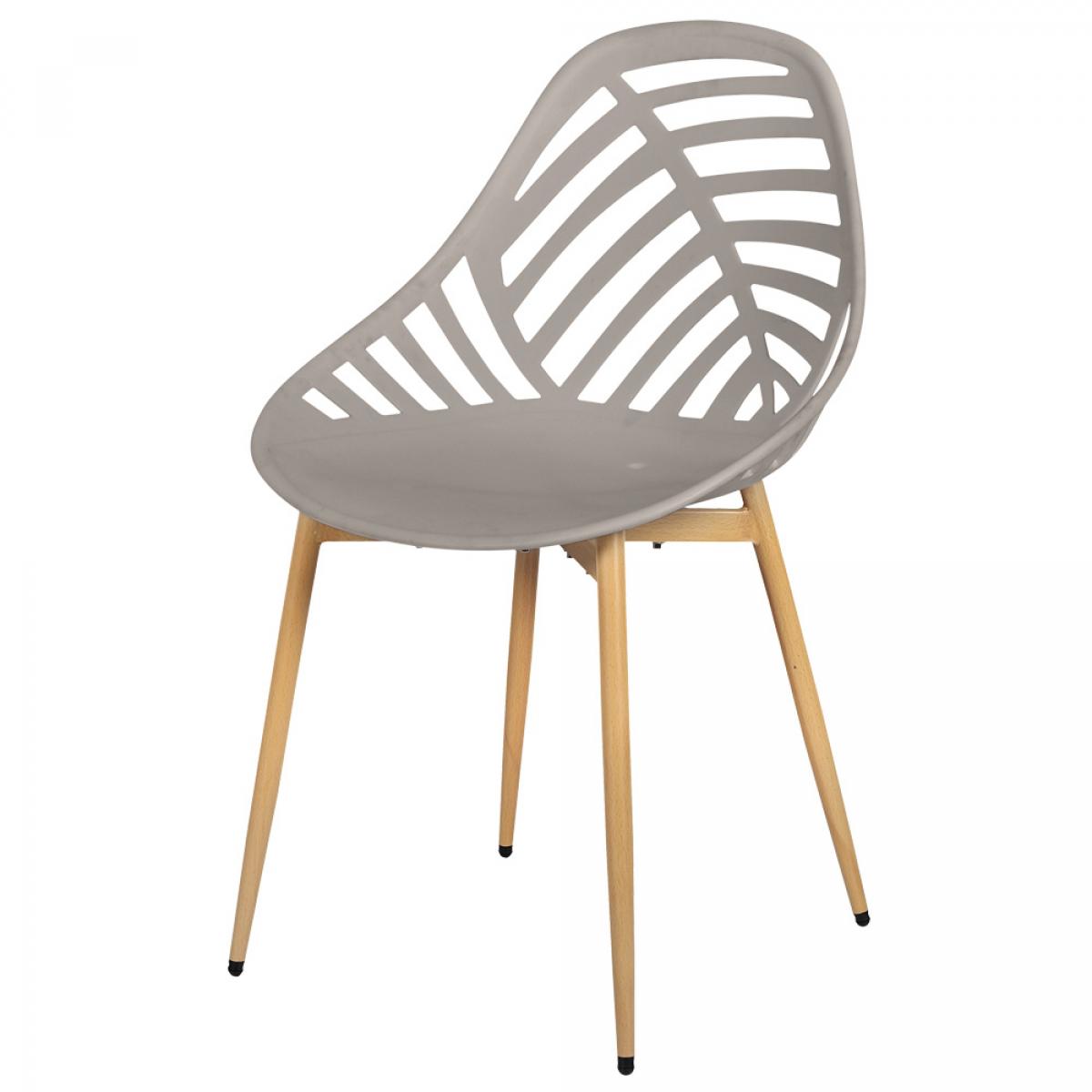 Set 4 sillas exterior taupé alameda