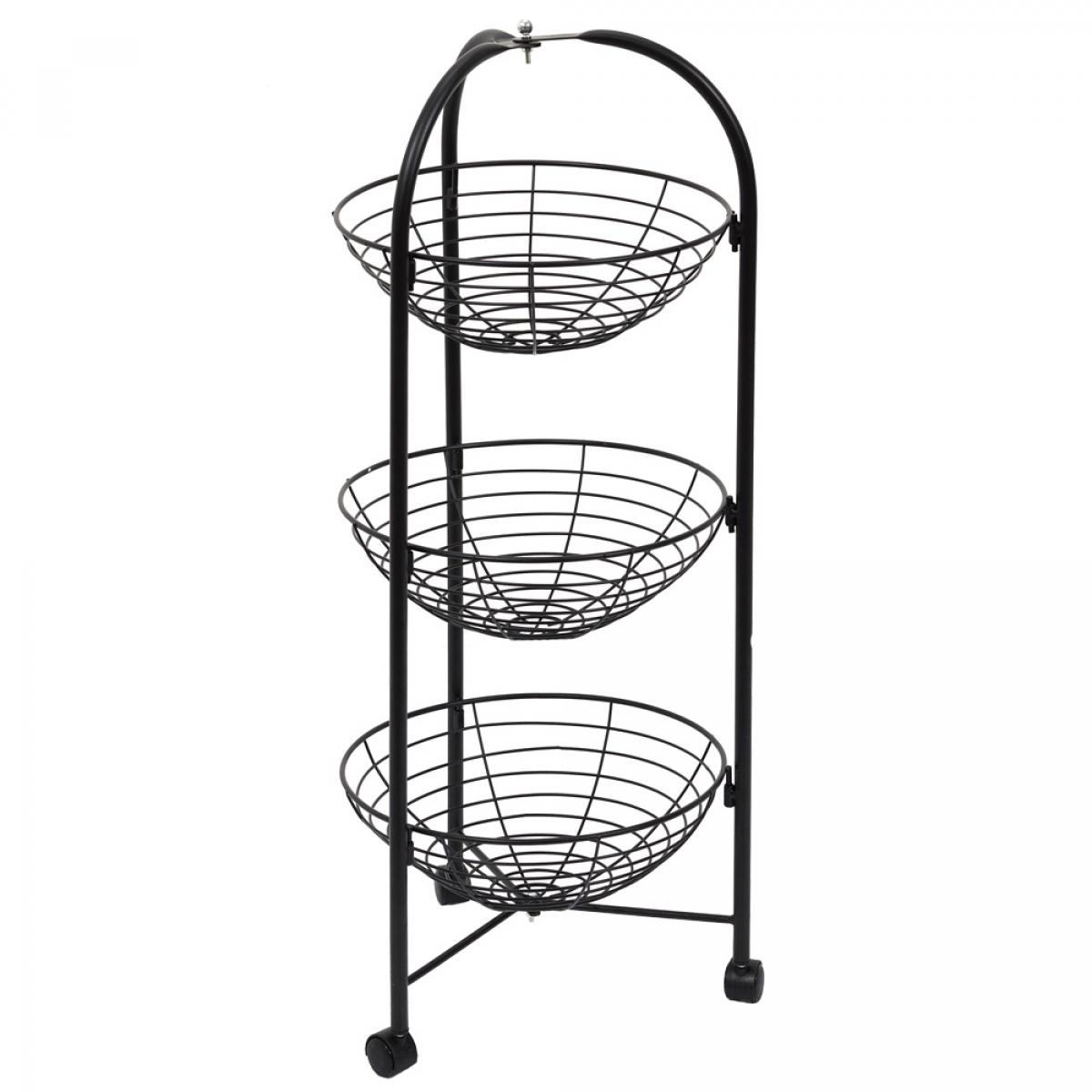 Camarera 3 alturas redonda neg