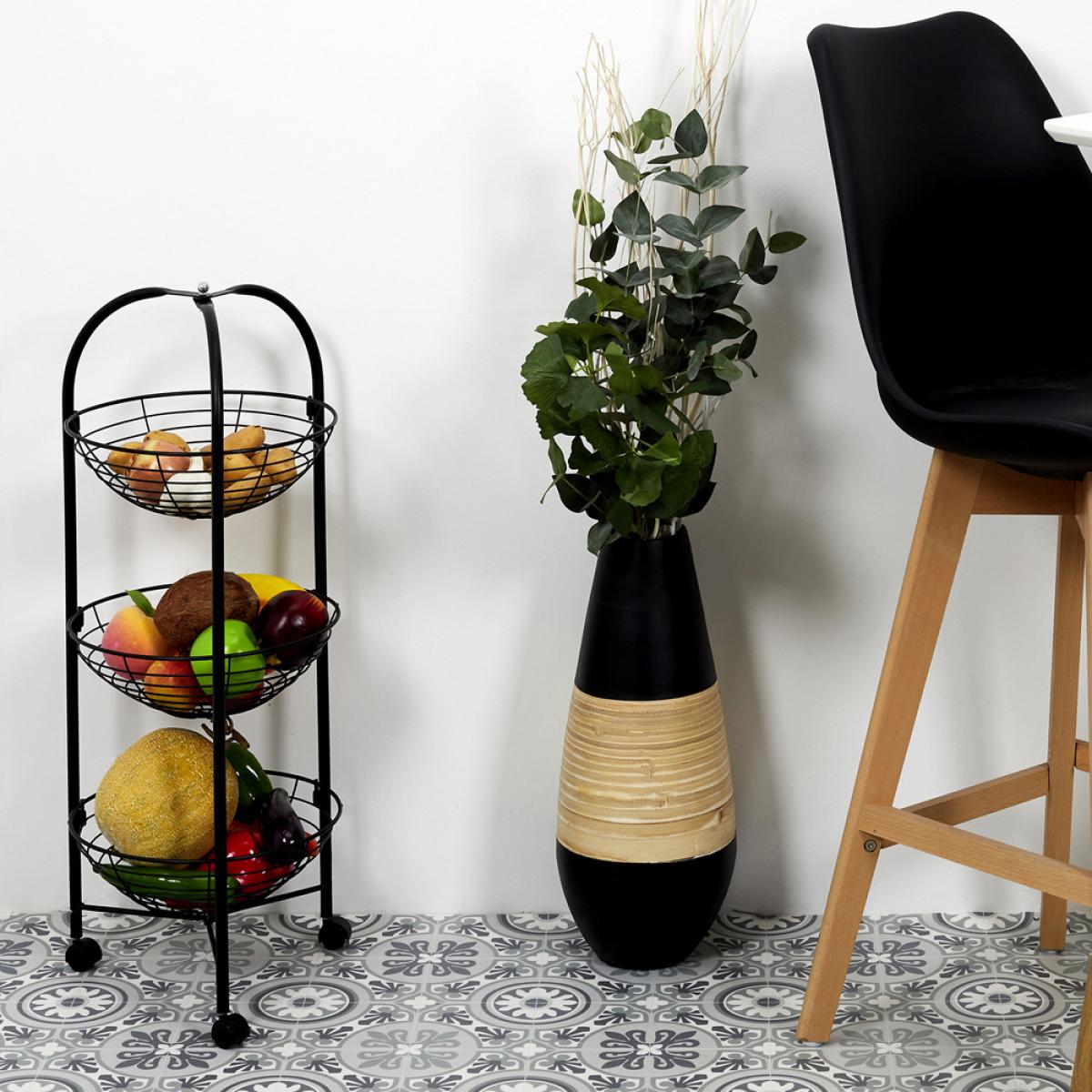 Camarera 3 alturas redonda neg