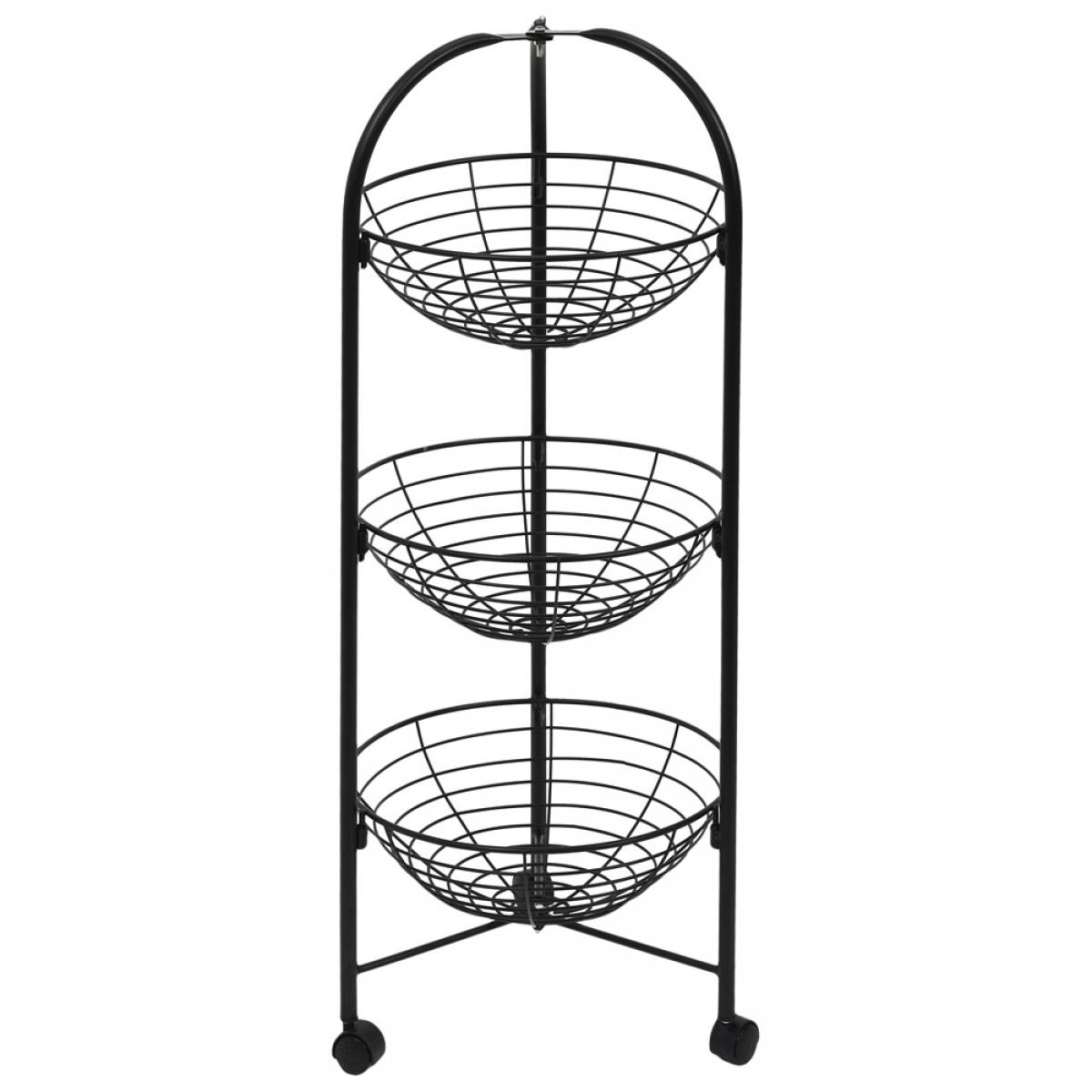 Camarera 3 alturas redonda neg