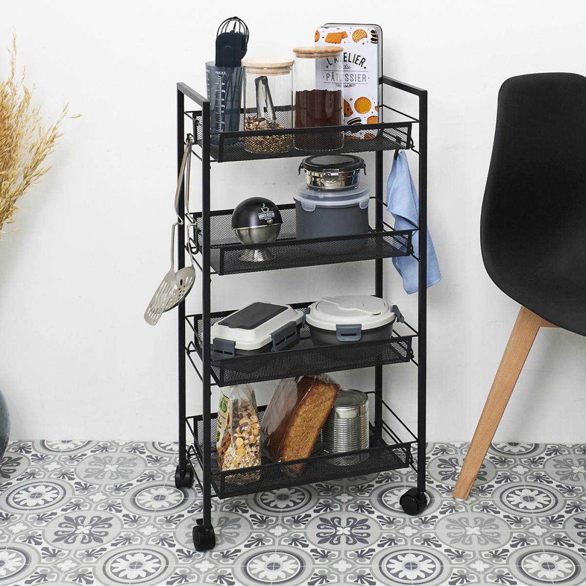 Mesa camarera 4 baldas