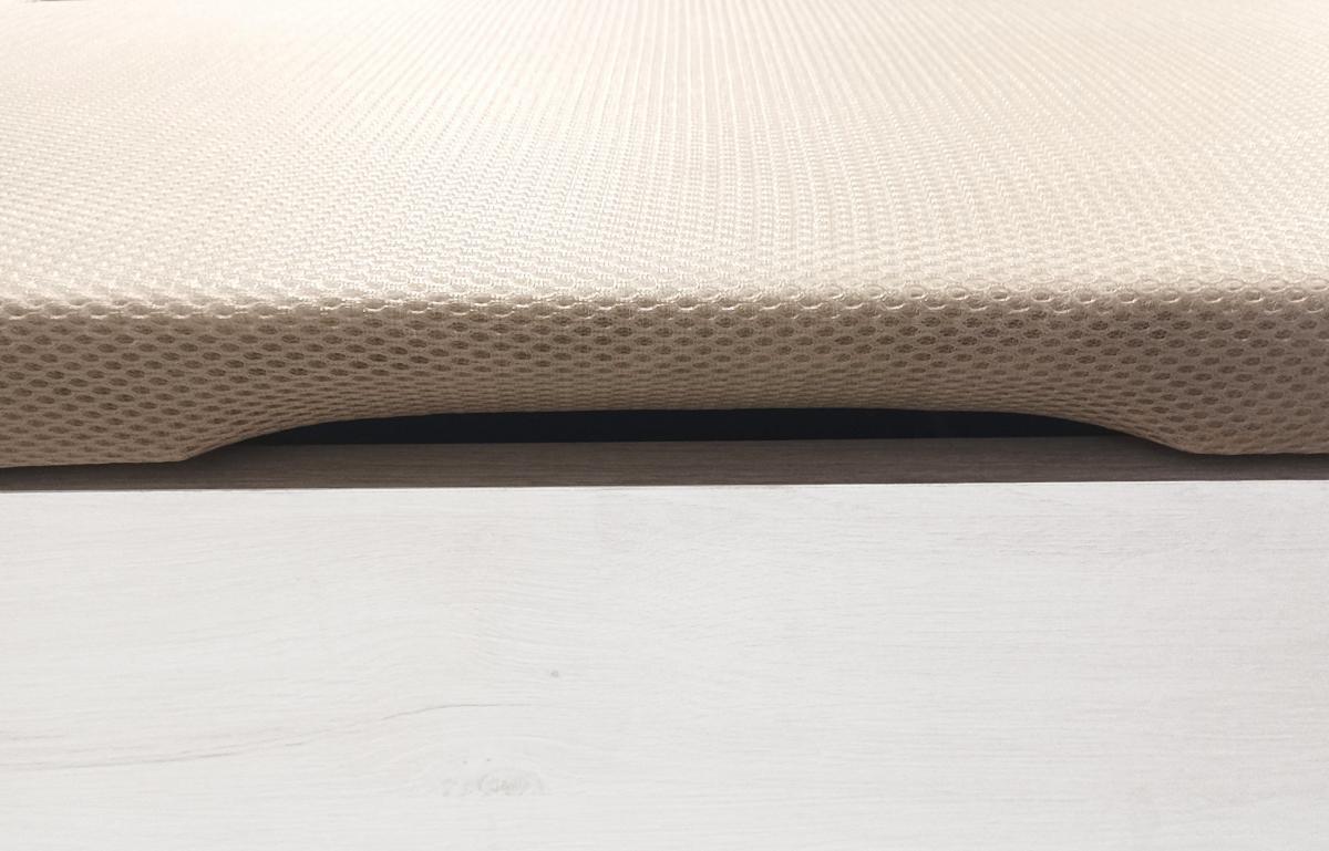 CANAPE COMPLETO CON FONDO A PARTE 105X190 BLANCO 22M