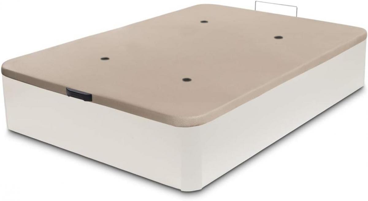 CANAPE COMPLETO CON TAPA 135X190 BLANCO 22MM