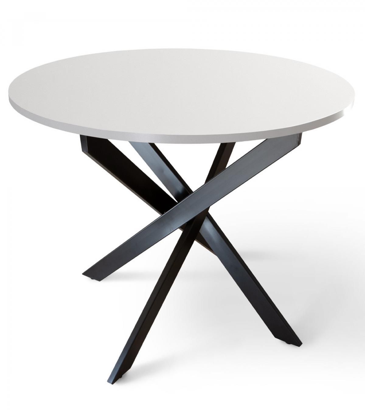 BOLTON MESA TAPA ACABADO BLANCA BORDE BLANCO PATA NEGRA