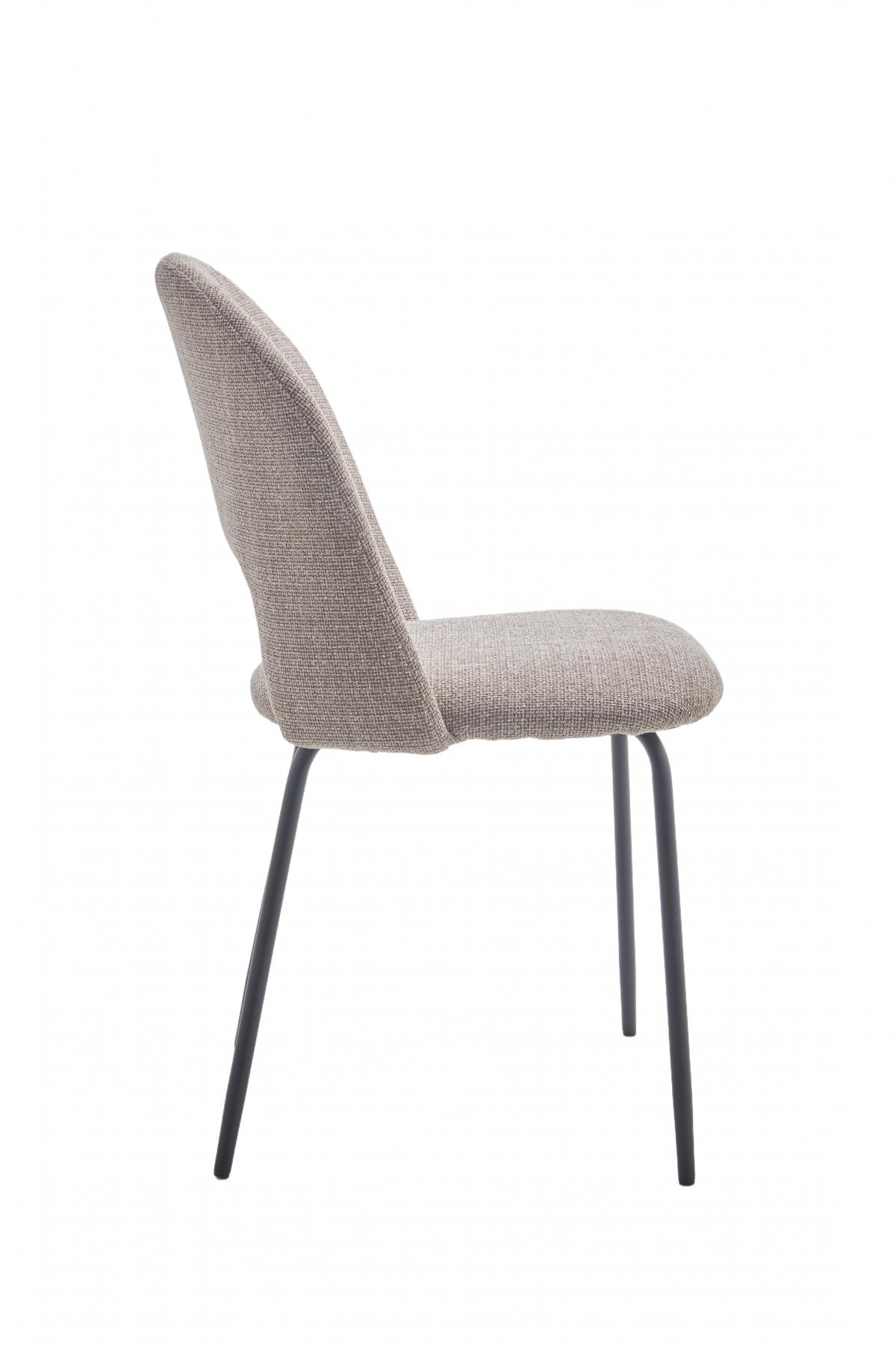 BALTIC SILLA TELA UF982-02 BEIGE TOSTADO PATA NEGRA 4 UD