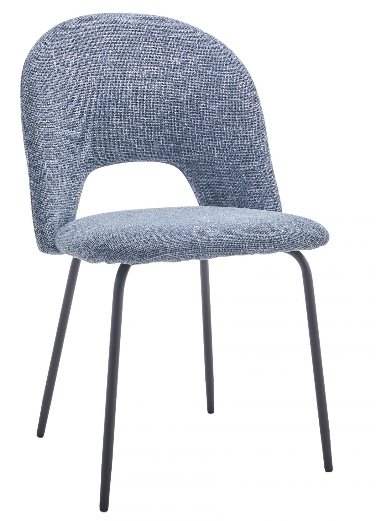 BALTIC SILLA TELA UF982-08 AZUL PATA NEGRA 4 UD 