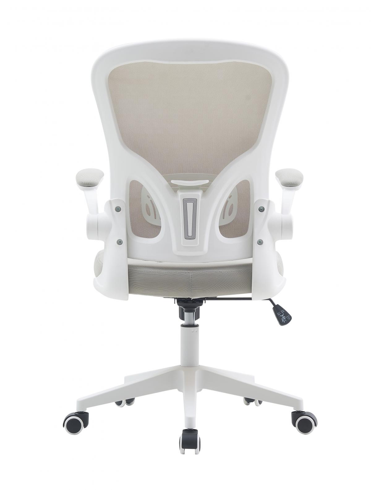 CUCA SILLA DE OFICINA PP BLANCO MALLA GRIS