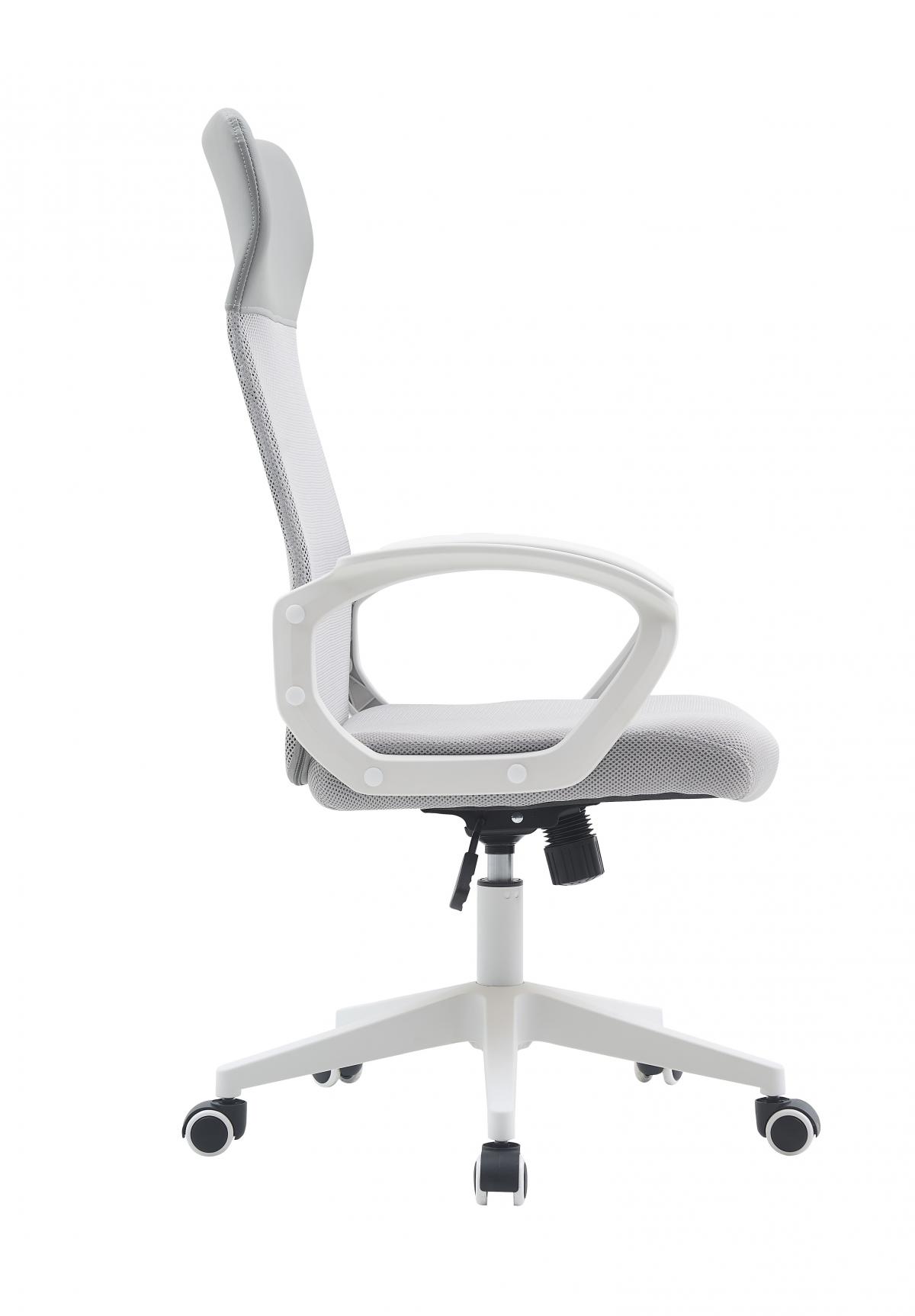 DORA SILLA DE OFICINA COLOR BLANCO / GRIS