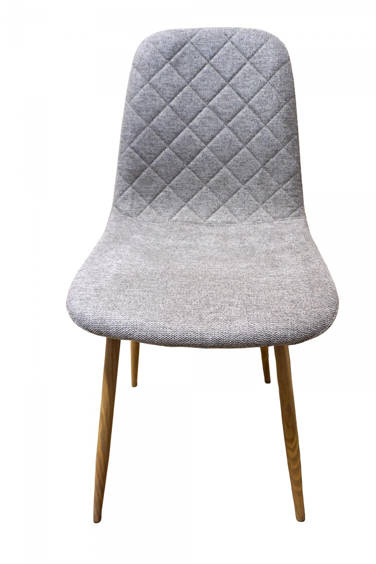 SILLA SUIZA 14- GRIS CLARO PATA SONOMA (4 UN)