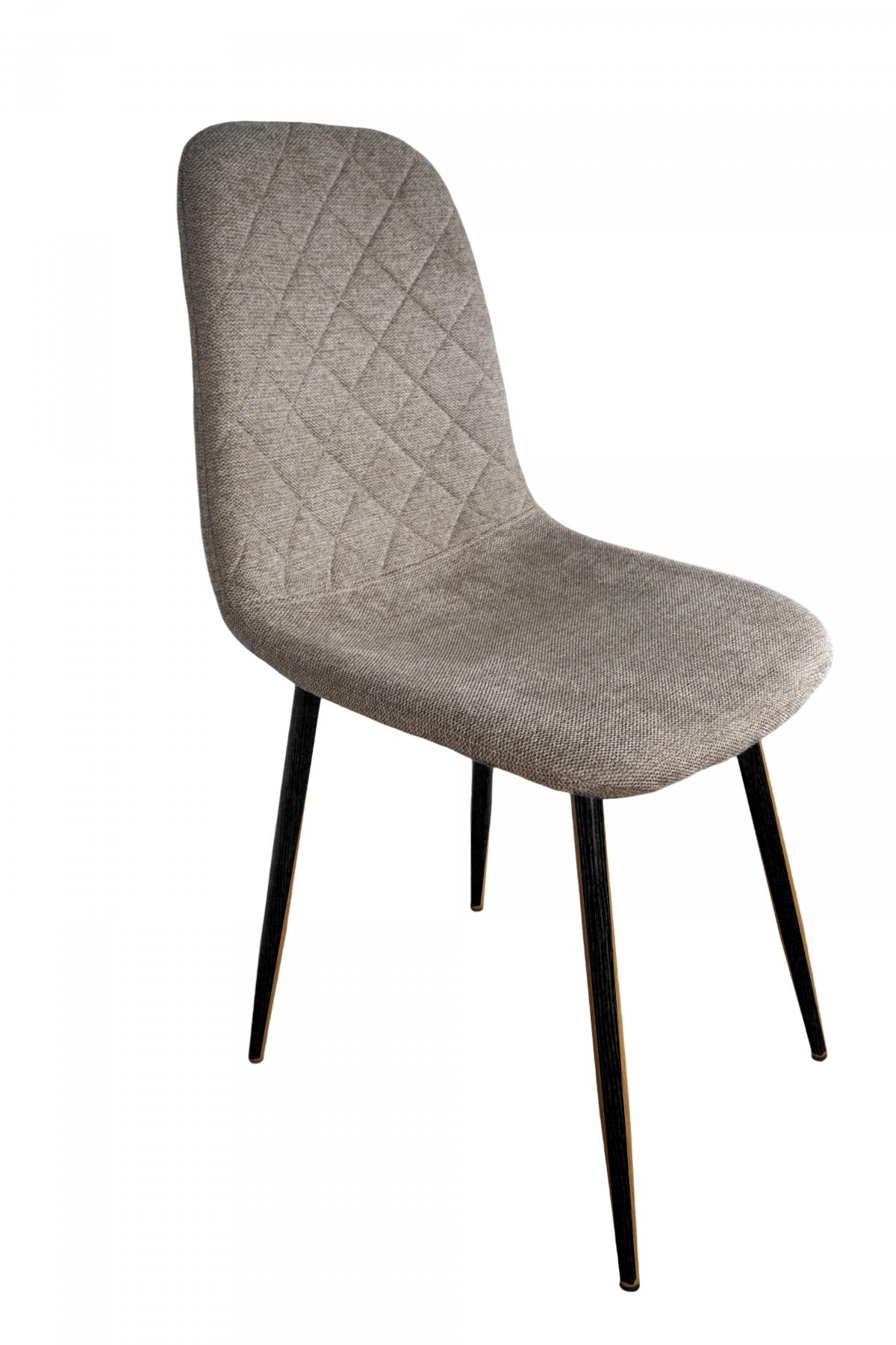 SILLA SUIZA 2-BEIGE PATA NEGRA (4 UN)