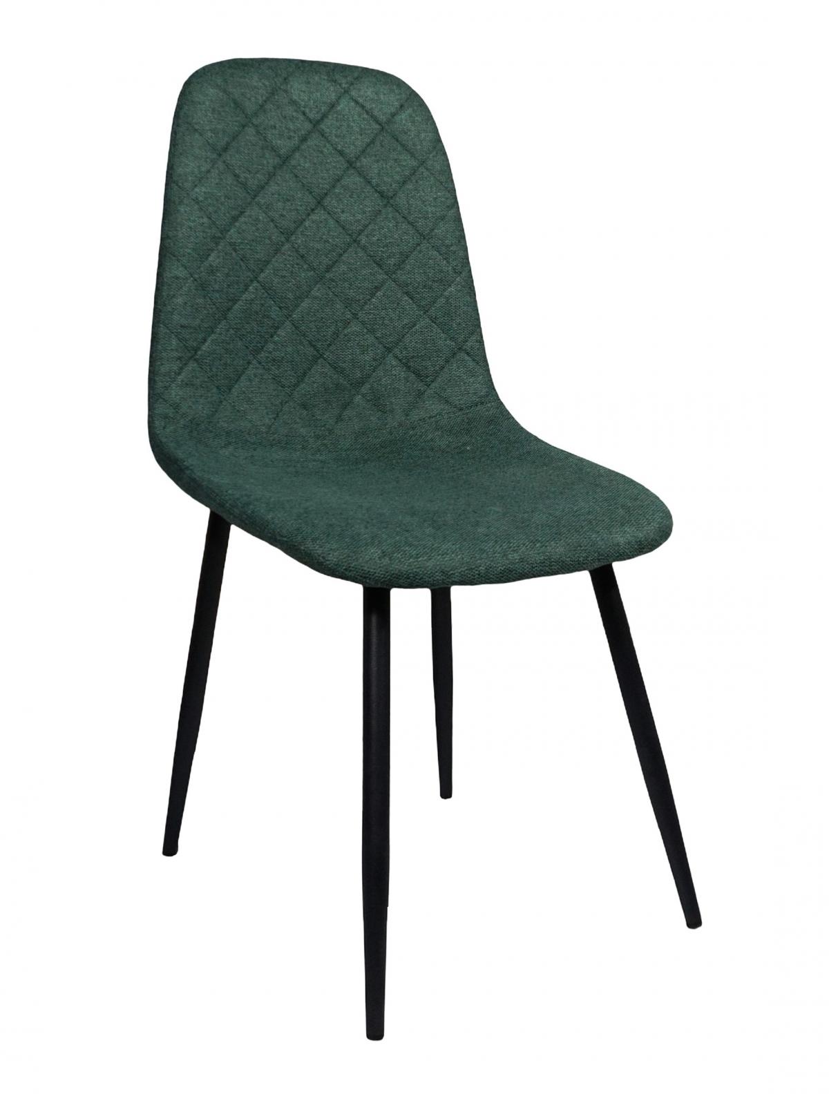 SUIZA SILLA 11-VERDE OSCURO PATA NEGRA (4UN)