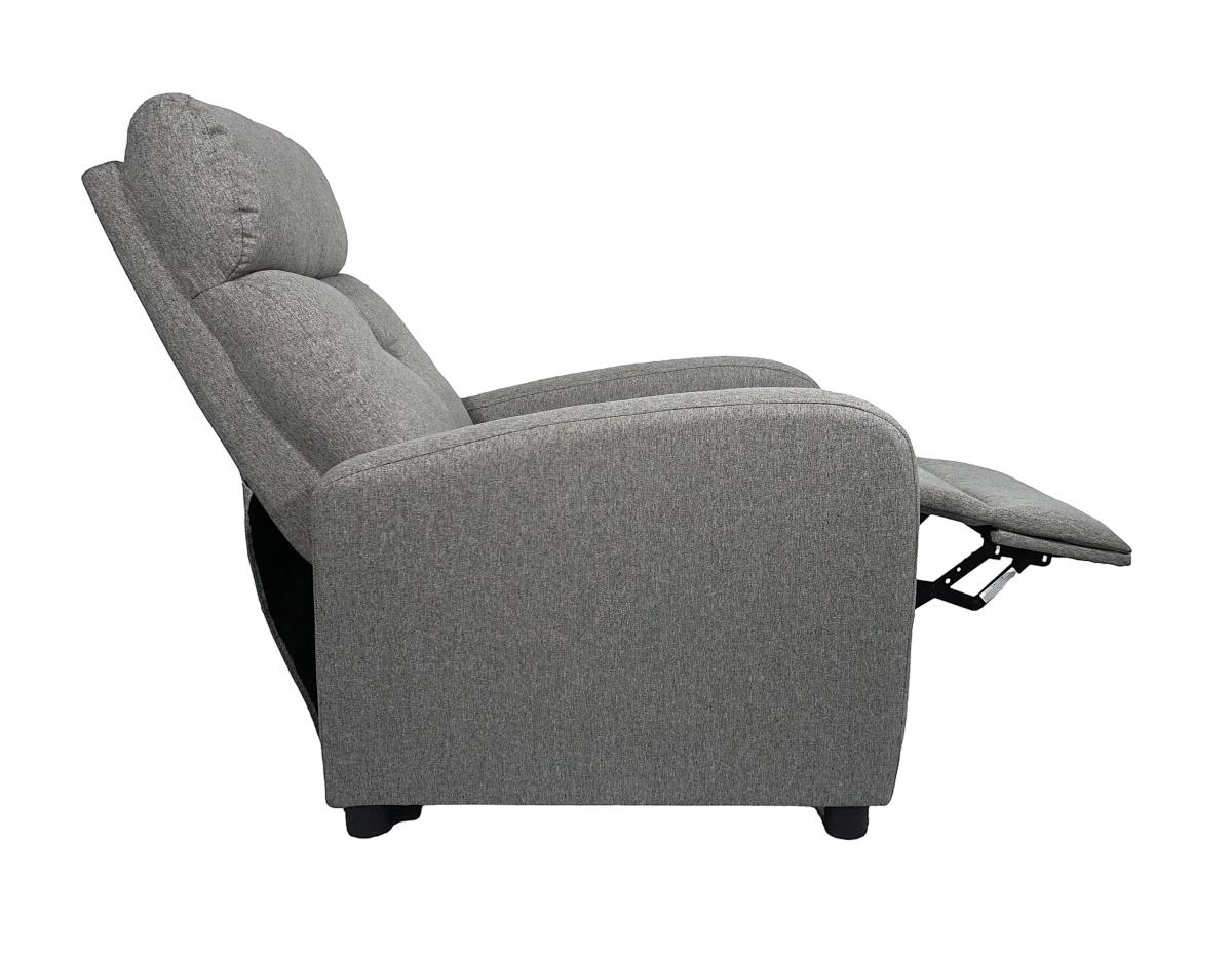 BUTACA 6125/LEIRIA EMPUJE GRIS TEJIDO