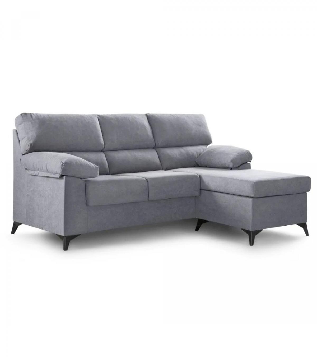 CHAISE LONGUE BURDEOS 200 (OXFORD) NIDO 2 GRIS CLARO