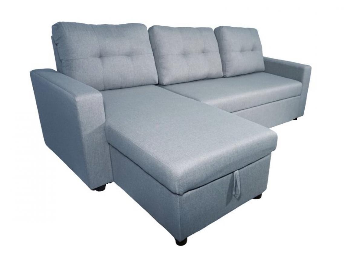 CHAISE LONGUE HD-6081 CLONY II GRIS CLARO