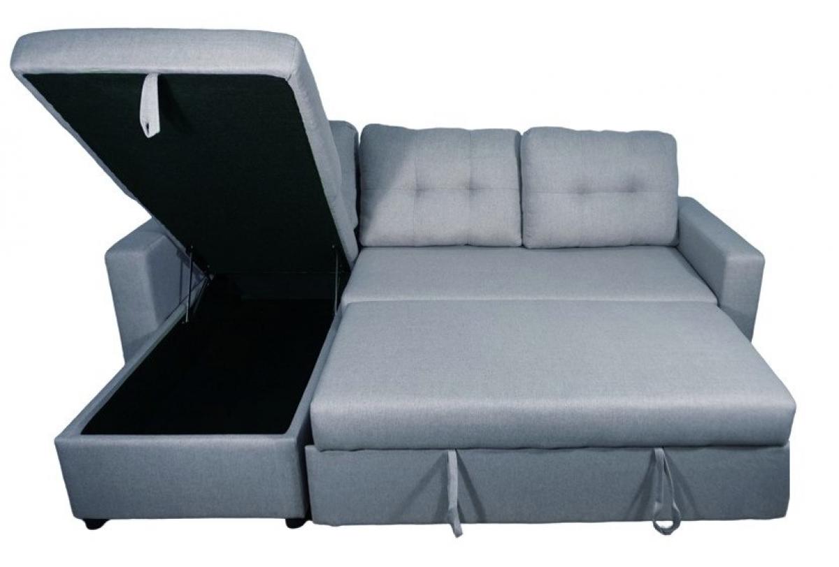 CHAISE LONGUE HD-6081 CLONY II GRIS CLARO