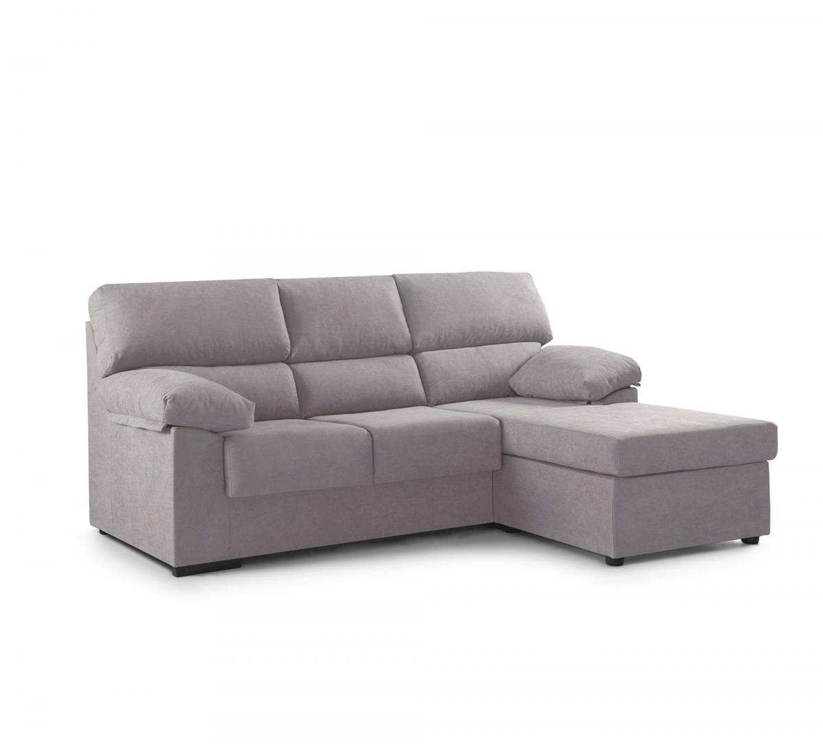 CHAISE LONGUE PARIS 200 (OXFORD) NIDO 2 GRIS CLARO