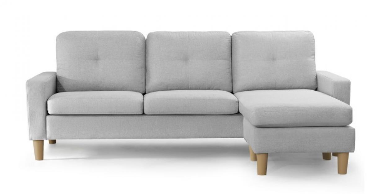 CLOE CHAISELONGUE REVERSIBLE COLOR GRIS