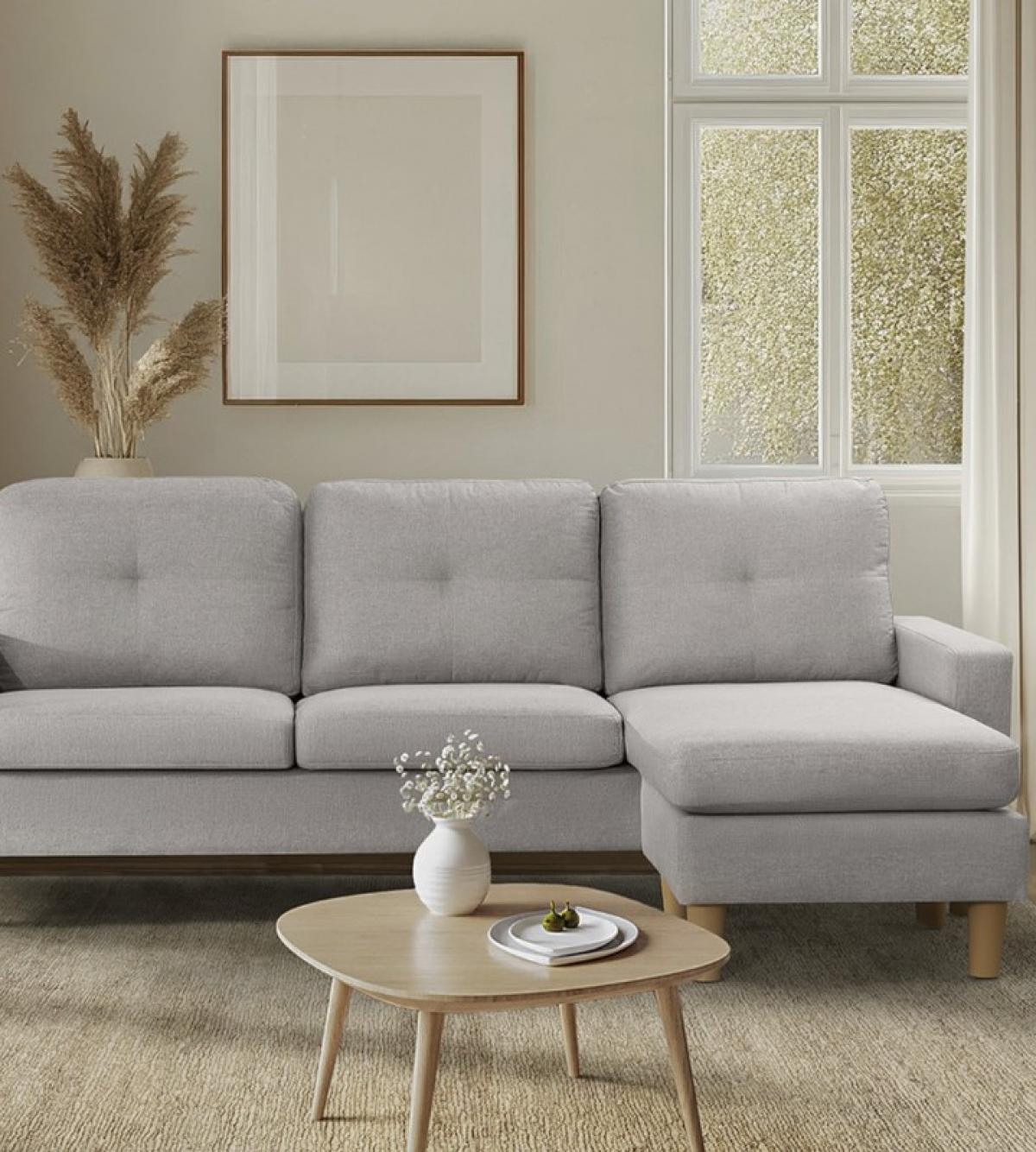 CLOE CHAISELONGUE REVERSIBLE COLOR GRIS