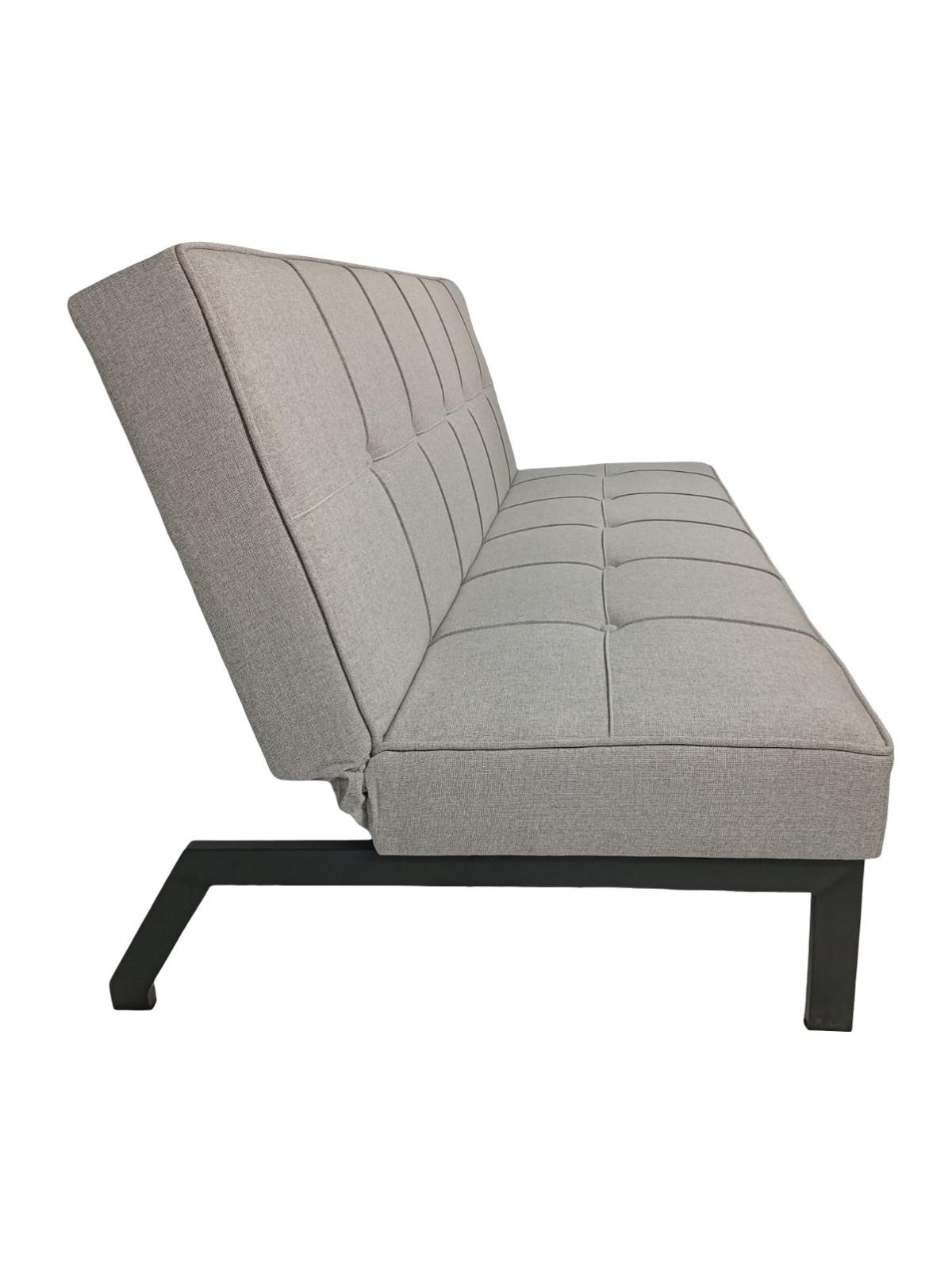 LOIS SOFA CAMA TELA KKM336-10 GRIS CLARO TAUPE