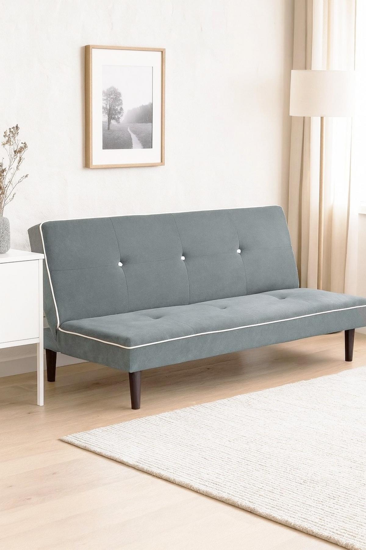 SKY SOFA CAMA COLOR GRIS PATA PP