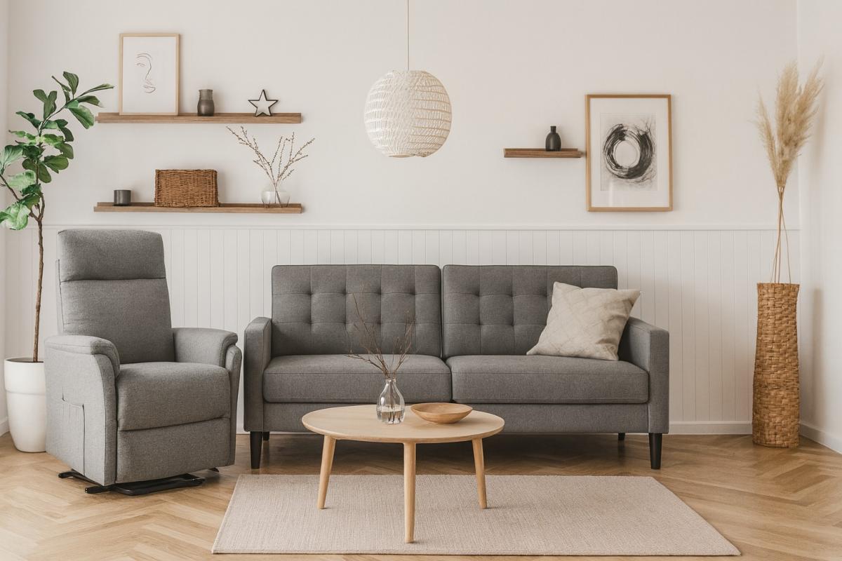 DUBLIN SOFA 3 PLAZAS COLOR GRIS CLARO