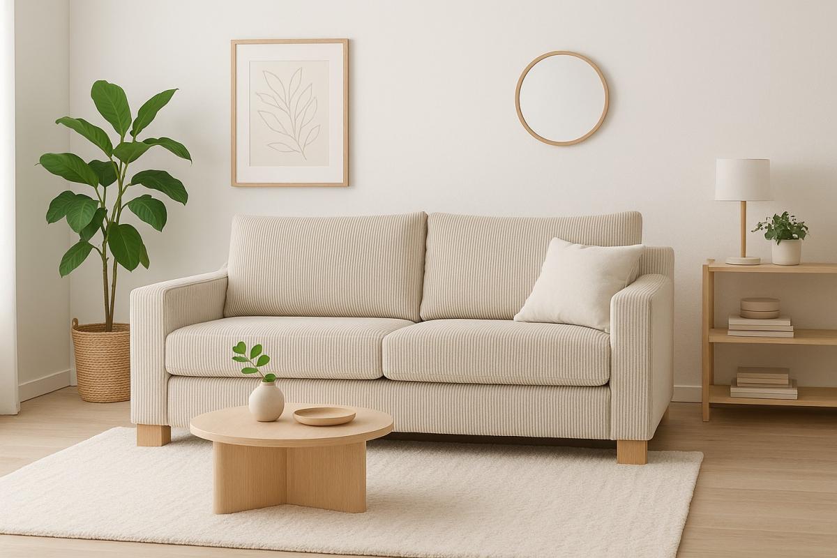 LUX SOFA 3 PLAZAS BEIGE