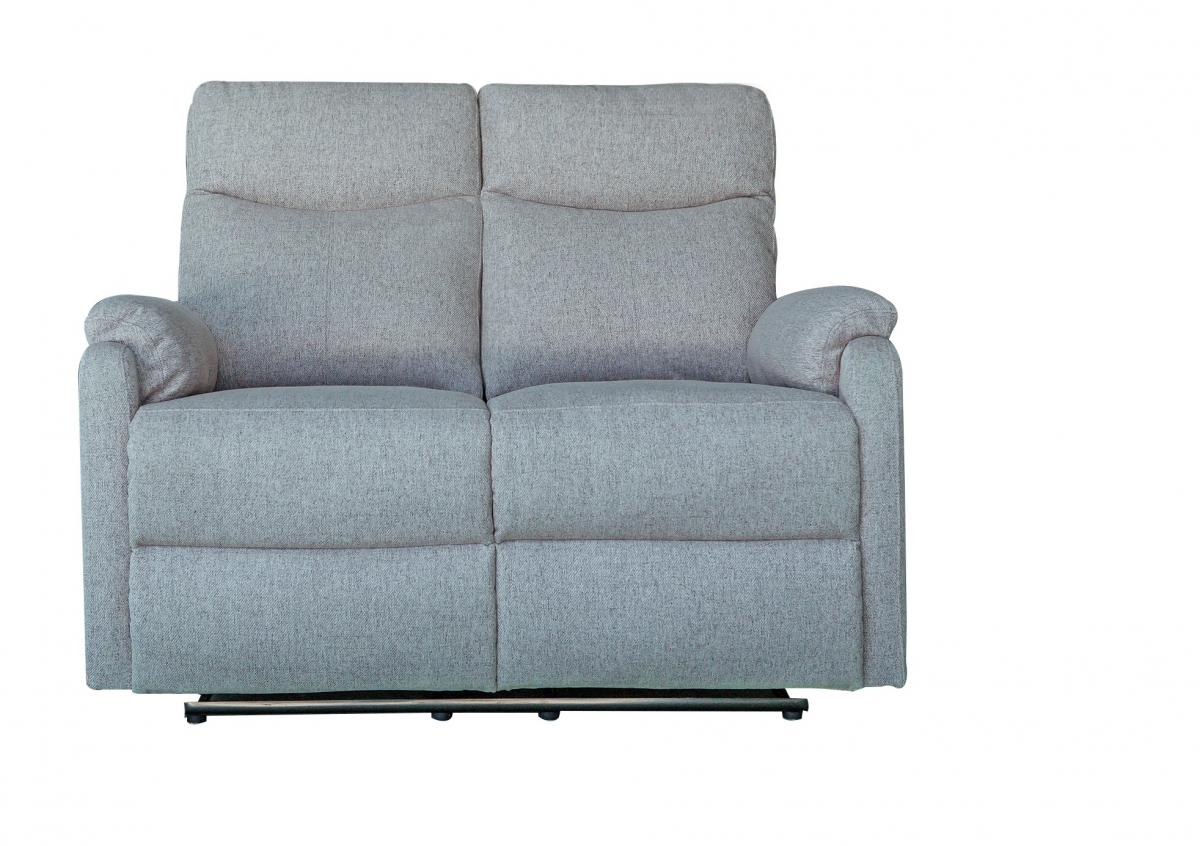 MAR SOFA 2 PLAZAS RECLINABLE COLOR GRIS