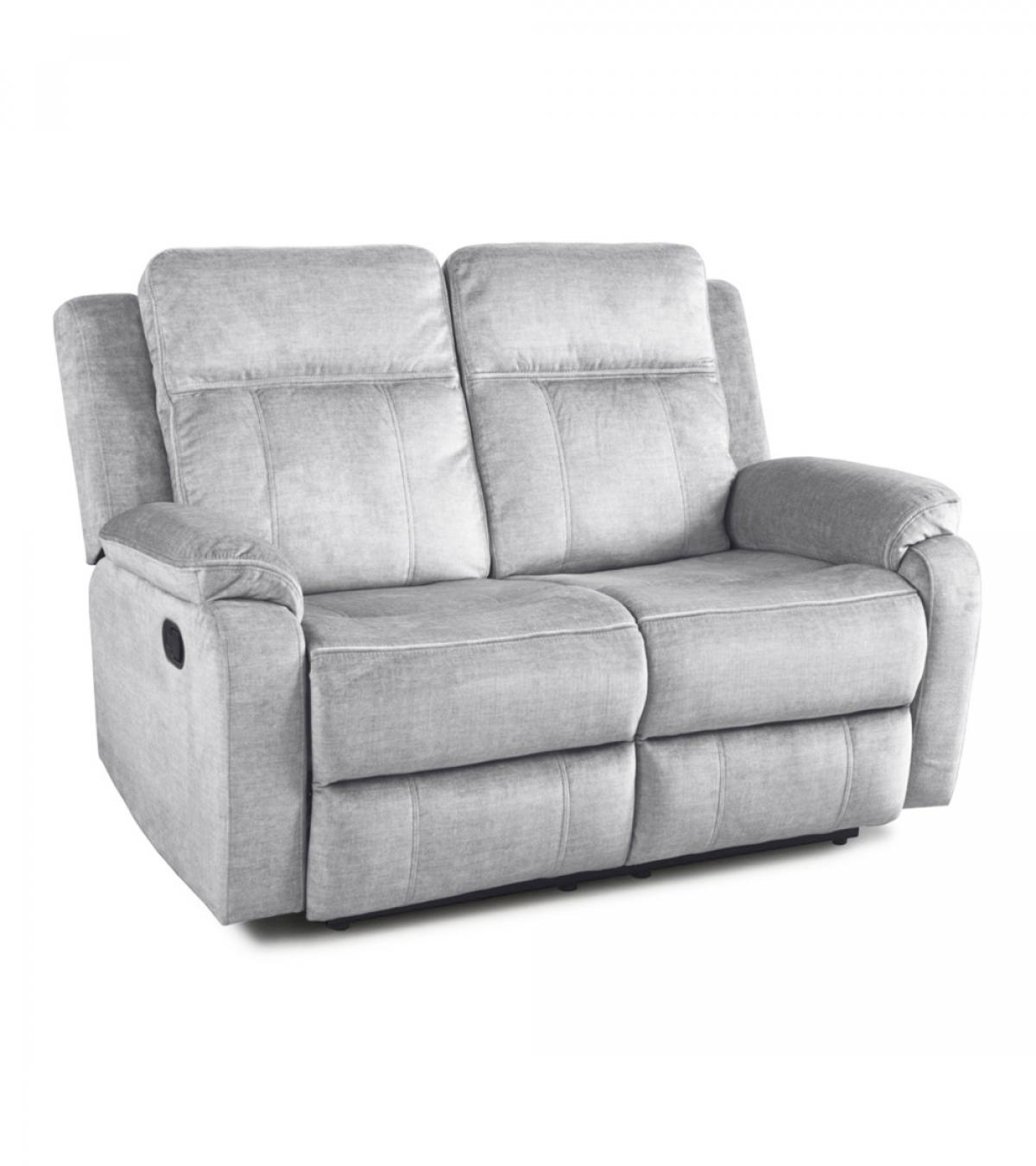 RIO SOFA 2 PLAZAS TELA FLO8-20 COLOR GRIS