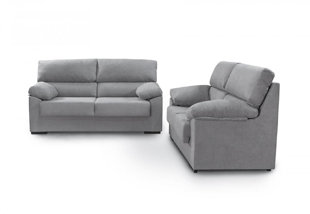 SOFA 2 PLAZAS PARIS (OXFORD) NIDO 1 GRIS OSCURO