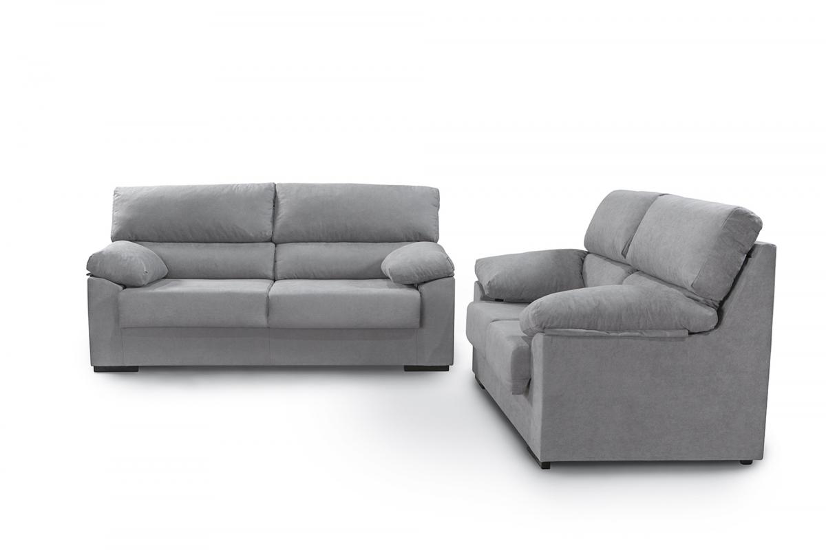 SOFA 3 PLAZAS PARIS  NIDO 1 GRIS OSCURO