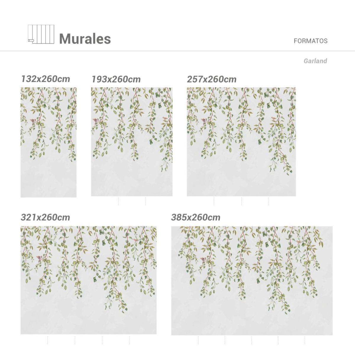 Mural autoadhesivo texart GARLAND