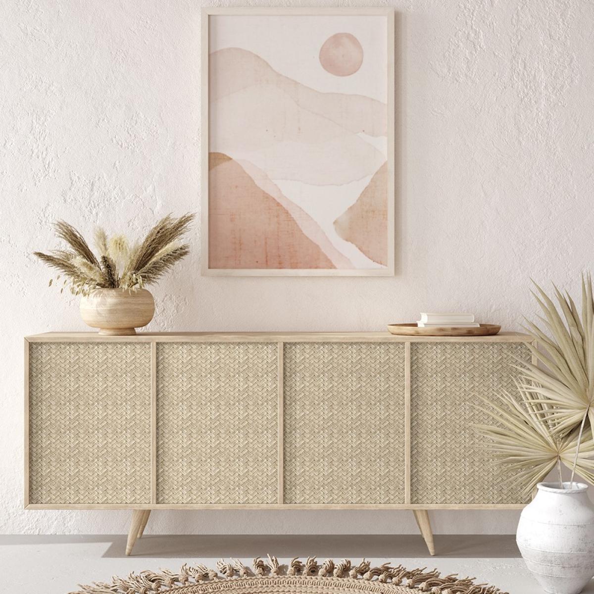 Vinilo autoadhesivo Low Cost mate  WICKER
