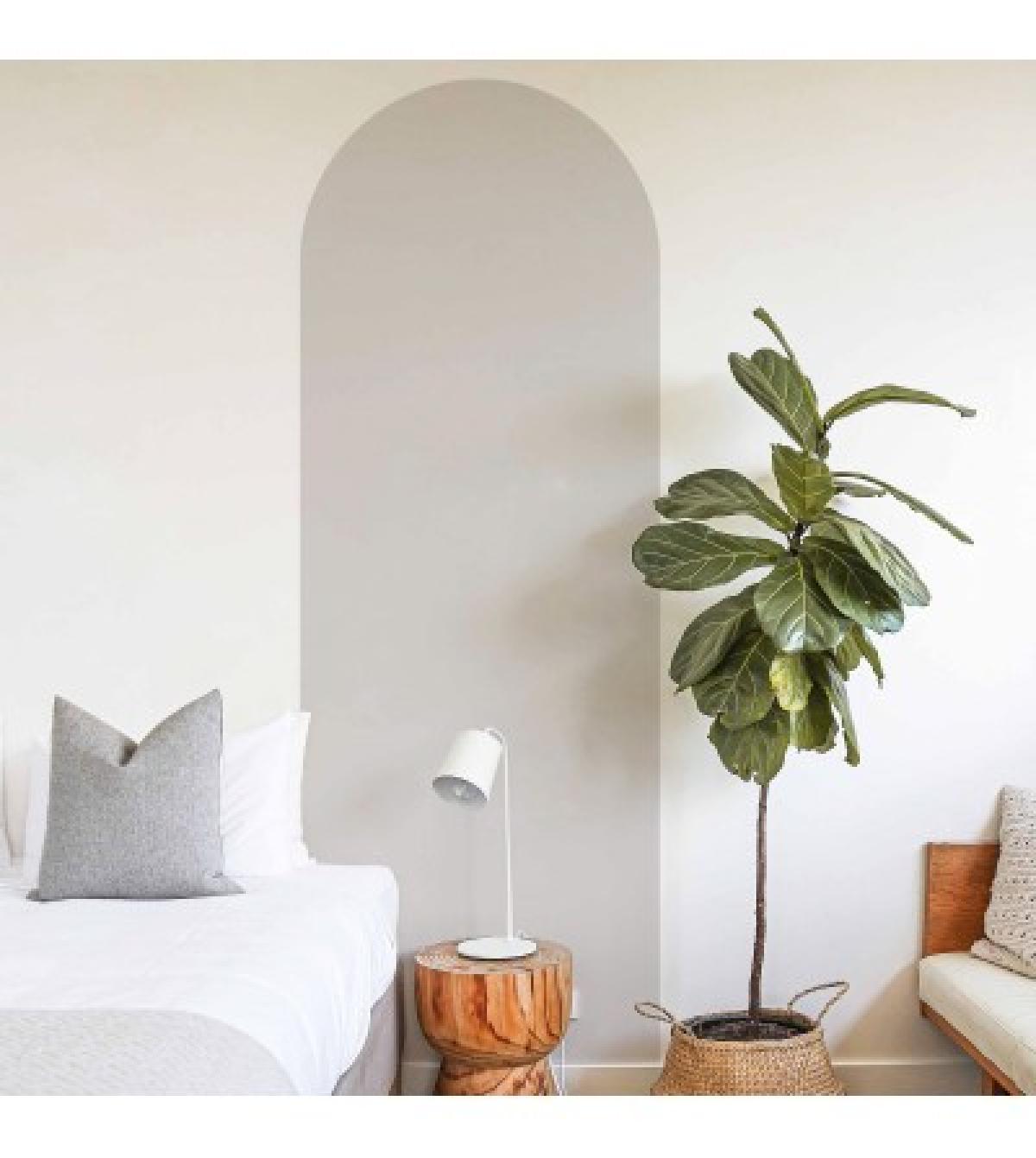 Arco pintado vinílico autoadhesivo GRIS